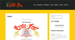 Desktop Screenshot of erntefest.org